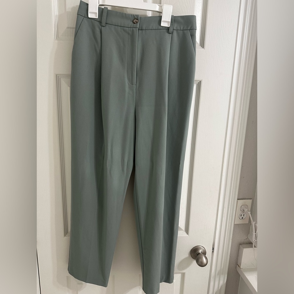 Topshop Mint Green Trousers/Slacks/Work pants - Size 6